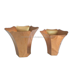 Home & Party Decoration Accessories Latest Design Metal <b>Flower</b> Vase Table Top Decorative Metal <b>Flower</b> Vase - Product Image 3