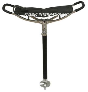 Premium <b>Hunting</b> Leather <b>Tripod</b> Walking Stick with Wooden Frame Multiple Sizes All Season Use - Product Image 6