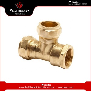 Precio de fábrica Suministro a granel de latón de ajuste de compresión y tubería de ajuste de latón de la India Empaquetado en cajas Bolsas o cartones - Product Image 4