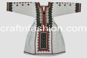 Haut/Kurta ethnique tribal balouchi - Haut vintage brodé à la main Kuchi - Mode balouchi Robe longue ethnique - Product Image 6