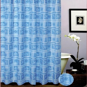 Bathroom Shower <b>Curtain</b> Polyester Fabric Waterproof Popular Element Nordic Fringe Futuristic Style Modern - Product Image 5