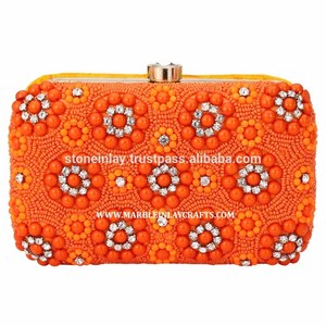 Zari-Bolso de mano indio bordado - Product Image 1