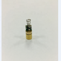 Nuevo Módulo de Diodo Láser Rojo de 650nm 5mW 3V con Contacto de Resorte para Aplicaciones de Puntero, 1 Año de Garantía
