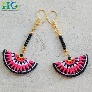 Handmade Bohemia Ethnic Tassel Jewelry <b>Long</b> Silk Thread Tassel <b>Earrings</b> for Women 2018 - Product Image 4