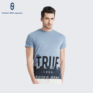 เสื้อยืดกีฬาสำหรับผู้ชาย,เสื้อใส่วิ่งพิมพ์โลโก้ส่งเสริมการขายทรงพอดีแห้งพิมพ์ลายกีฬาฟุตบอลแบบกำหนดเอง - Product Image 1