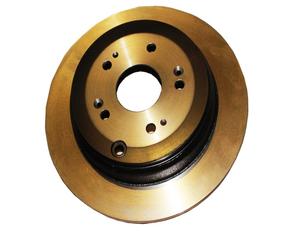 Frein à disque arrière authentique 2003 CRV en acier, côté gauche-droit, numéro de pièce 42510-S9A-E50, jaune fédéral, certifié ISO - Product Image 1