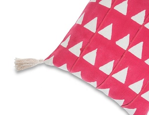 Printed Pink Cushion <b>Covers</b> for <b>Sofa</b> and couch Decorative Wholesale African inspired Mudcloth Pillow <b>Cover</b> mud-cloth cushion - Product Image 3