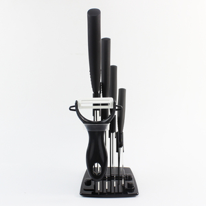 Wholesale Multi-purpose Royal Chef <strong>Ceramic</strong> <strong>Knife</strong> <strong>Set</strong> with Grater Black Kitchen <strong>Knife</strong> - Product Image 2