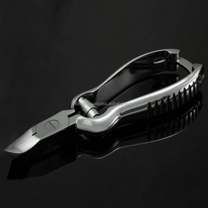 Coupeur de cuticules d'ongles de pédicure de manucure d'acier inoxydable de KIMBEL professionnel avec la tondeuse durable d'ouverture large de mâchoire - Product Image 2