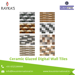 Carreaux muraux numériques en céramique émaillée à haute efficacité - Product Image 4