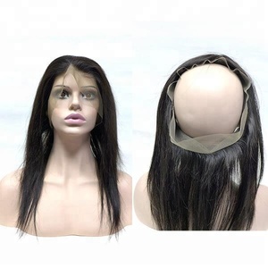 Peluca de cabello rizado con malla frontal, producto de cabello sintético con ondas largas - Product Image 2