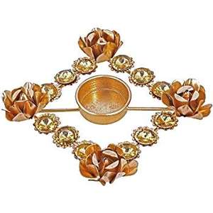 CREATIVE DIWALI FLOOR <b>TEA</b> LIGHT CANDLE HOLDER METAL CANDLE <b>STAND</b> CLASSIC DESIGN CANDLE HOLDER - Product Image 3
