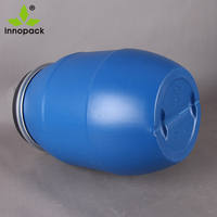 Tambour en plastique empilable, 30l, HDPE, avec anneau de verrouillage