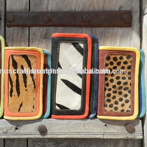 กระเป๋าคลัทช์100% หนังแท้พิมพ์ลายสัตว์สไตล์ตะวันตกสำหรับผู้หญิงคุณภาพสูงกระเป๋ามีกรอบแบบมีซิปกระเป๋าถือกันขโมย - Product Image 2