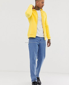 เสื้อมีฮู้ดแบบมีสไตล์ใหม่ราคาถูกมีซิประบายอากาศสีเหลืองขายดี - Product Image 4