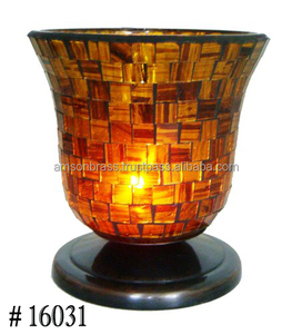 Best Selling Household Tea Light Clear Pillar Glass <b>Candle</b> <b>Stick</b> Hot Selling Household Glass Decorative <b>Candle</b> <b>Holder</b> Votive - Product Image 4