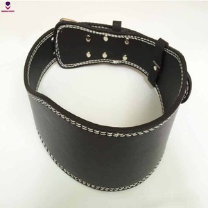 Cinturón de levantamiento de pesas de cuero PU para gimnasio, soporte de espalda ancha para Fitness, etiqueta privada OEM, venta al por mayor - Product Image 1