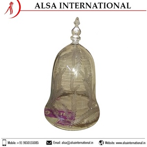 โถแก้วทรงระฆังทรงโดมแก้วชั้นนำสำหรับตกแต่งงานแต่งงาน - Product Image 6