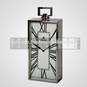 Reloj de mesa de escritorio de cuarzo de Metal náutico Vintage para todo tipo de clima uso interior/exterior elegante - Product Image 1