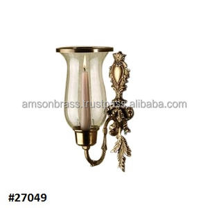 Applique murale avec grand verre Home Room Decor décoration murale bougeoir pour la décoration de la maison et du mariage - Product Image 5