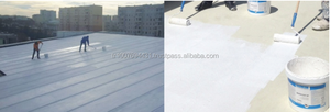 Acrylic Elastomeric Resin Based UV Resistant Super Elastic Waterproof <b>Paint</b> Material - Product Image 2