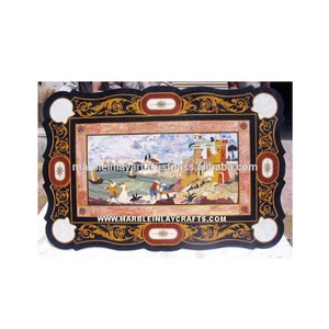 <b>Marble</b> Inlay <b>Table</b> <b>Top</b> - Product Image 1