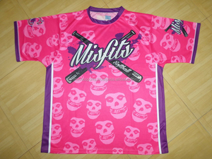 Broderie disponible maillot de baseball de qualité supérieure sur mesure vous possédez Design sublimation impression numérique maillot de baseball cousu - Product Image 3
