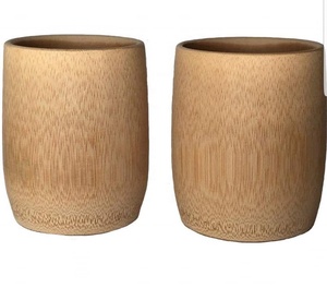 แก้วน้ำและแก้วเครื่องดื่มไม้ไผ่เป็นมิตรกับสิ่งแวดล้อมงานฝีมือคลาสสิก - Product Image 2