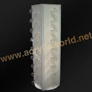 Rotating Custom Height <b>Acrylic</b> Floor <b>Display</b> <b>Stand</b> For Sunglasses - Product Image 1