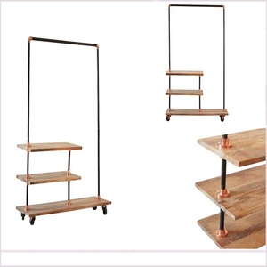 Classic Traditional Industrial Design <b>Bookshelf</b> for Home Furniture Use - Product Image 2