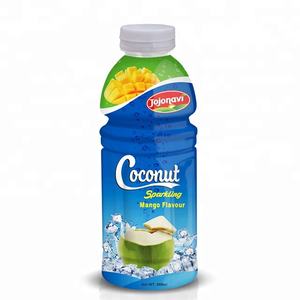 Agua de coco con sabor a mango brillante, lata de aluminio de 500ml, precio al por mayor, OEM ODM, fabricante de bebidas de Vietnam - Product Image 1