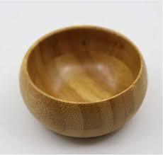 Cuencos de bambú de nuevo estilo cuenco de bambú hecho a mano/natural, juego de cuchara - Product Image 4