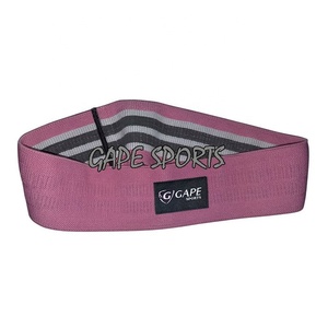 ยางยืดออกกำลังกายสำหรับออกกำลังกายที่บ้านทำจากผ้าฝ้ายออกแบบโลโก้ได้ตามต้องการ - Product Image 6