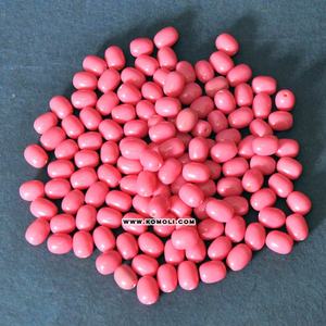 ลูกปัดเรซินลูกปัดแฮนด์เมดทรงกลม,ลูกปัดอะคริลิกสีชมพูสดใสกำหนดได้เอง - Product Image 3