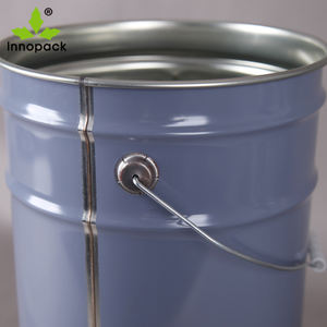 Cubo de Metal Vacío de Gran Tamaño, Cubo de Hojalata de 25L - Product Image 2