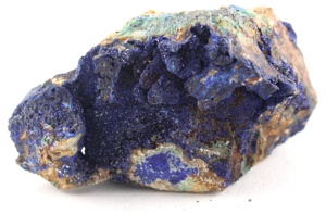 Pierres précieuses d'azurite bleue brute, rares, en vrac, non traitées, taille naturelle, spécimen, vente en gros - Product Image 2