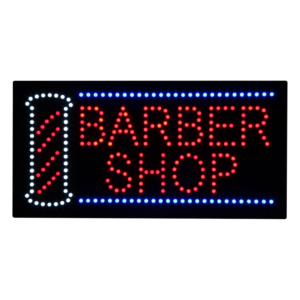 Ultra Parlak Asılı LED Kuaför Berber Berber Dükkanı Saç Kesim Açık Işık Burcu Kurulu Ekran Panelleri - Product Image 5