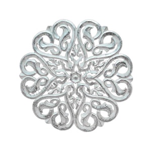 Decoración del hogar MDF tallado a mano Panel colgante de pared MDF de lujo tallado en forma redonda Mandala de pared decorativa a bajo precio - Product Image 1