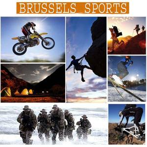 Guantes tácticos deportivos de Bruselas Senderismo Deporte al aire libre Caza Escalada Ciclismo Bruselas Deporte Micro nudillos duros tacti sin dedos - Product Image 4