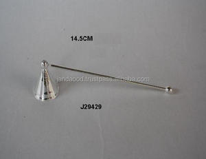 Candelabro de vela de Latón chapado en plata, decoración del hogar, accesorio de portavelas de Metal - Product Image 3