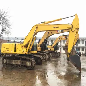 Satılık kullanılan komatsu PC200-6 PC220-6 ekskavatör