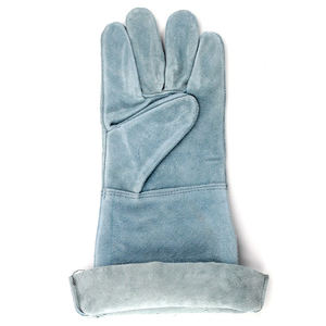 Guantes de seguridad de soldadura de cuero dividido Guantes de trabajo para protección de manos y brazos - Product Image 3