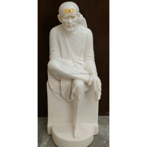 Beautiful Marble Sai Baba Statue - Product Image 1