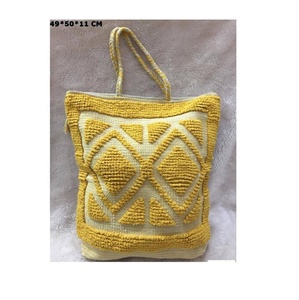 Boho Bohème Coton Tissu Femmes Messenger Sac À La Mode Soirée Épaule Accessoire Personnalisé Fil Motif Broderie - Product Image 4