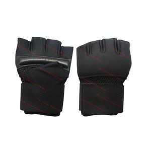 Guantes de gimnasio de Fitness de dedo corto con logotipo personalizado - Product Image 2