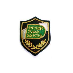 Insignias de lingotes bordadas personalizadas de alta calidad Insignias ceremoniales de tela cosida de fábrica - Product Image 5