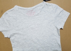 Vêtements Bangladesh Exportation Qualité Dames Couleur Unie Slim Fit T-Shirt pour la Saison de Printemps Usage Décontracté Stock Lot/Expédition Annuler - Product Image 3