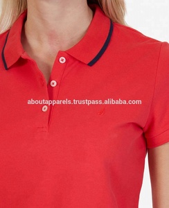 Polos uni à la mode pour hommes et femmes, logo personnalisable, 95% coton, spandex, couleur unie, nouvelle collection 5% - Product Image 2