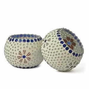 Candelabro votivo de vidrio, soporte de tela de mosaico de vidrio, nuevo diseño - Product Image 2