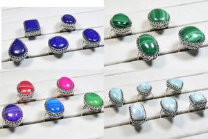 Pure Silver Gemstone Rings Lot for Wholesale Eternity Vermeil Wedding Ring Sterling Silver Rings Women 925 Sterling - Product Image 3